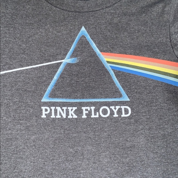 Pink Floyd Gray T-shirt 4T Long Sleeves EUC Band - Picture 4 of 7
